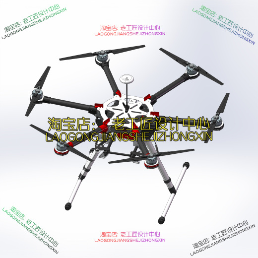 B17-大疆DJI S900六轴无人机缩略图